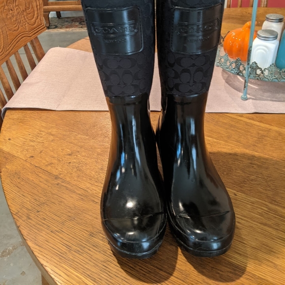 Coach rainboots - Picture 2 of 5